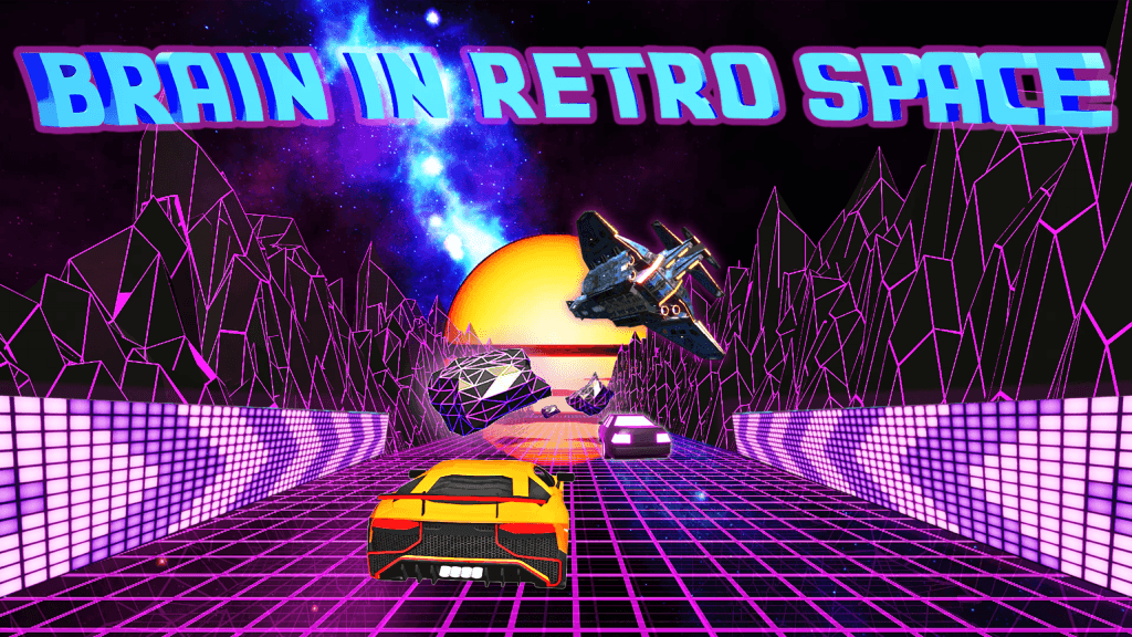 Brain In Retro Space